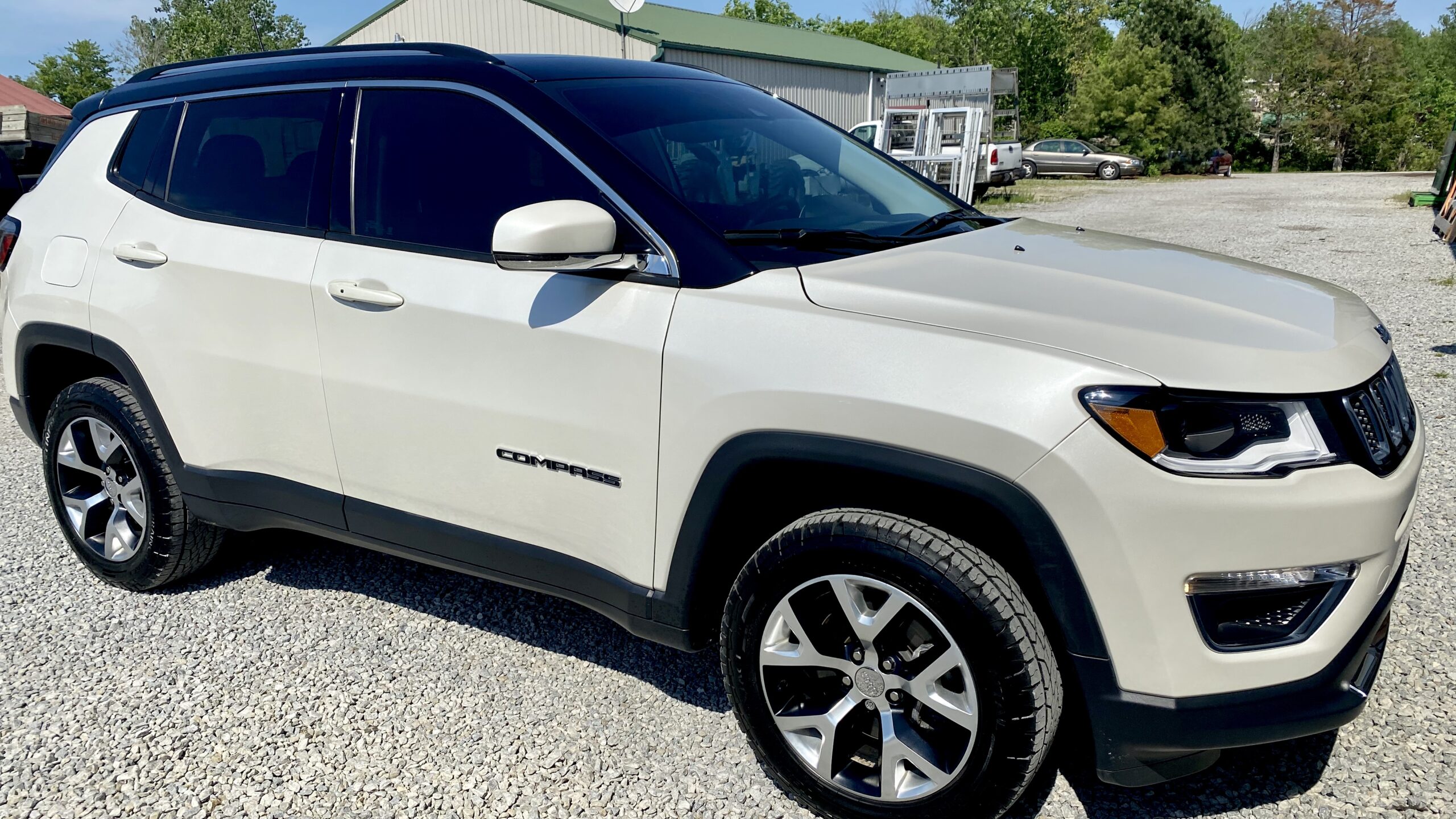 Thorough paint correction + ceramic coating and plastic trim treatment on  this 2019 Jeep Compass : r/AutoDetailing